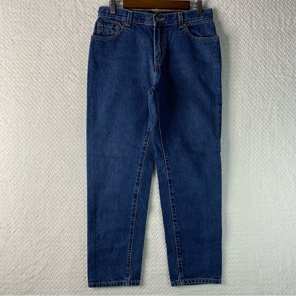 Vintage Levis 550 Jeans Classic Relaxed Tapered Leg Womens 10 PET. M Red Tab
